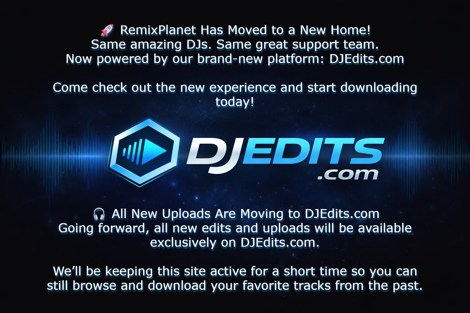 RemixPlanet Announcement